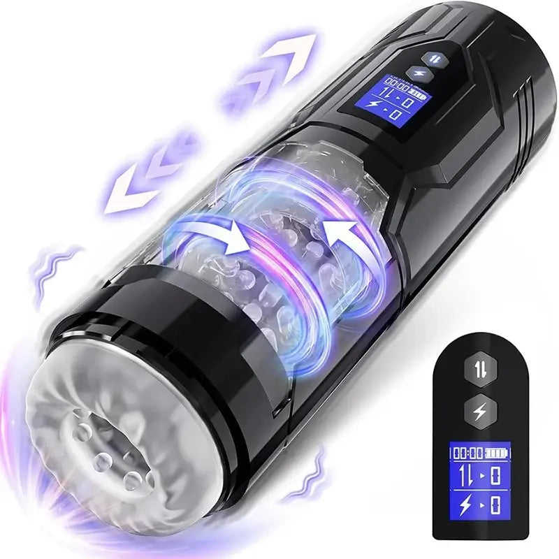 Onyx – Vibrating Thrusting & Rotating Stroker Automatic Male Masturbator
