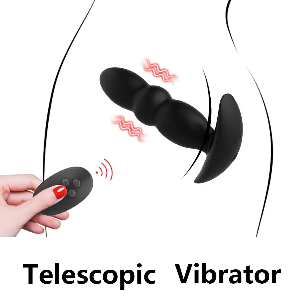 Pablo  C Remote Control Thrusting Prostate Massager Butt Plug