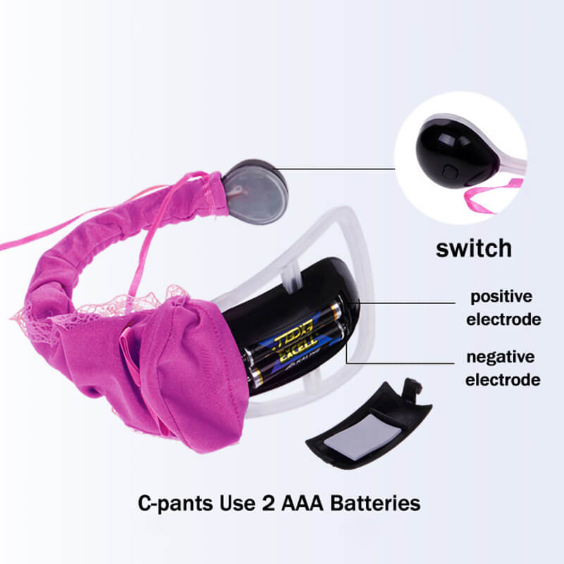 Discreet Remote Control Vibrator Panties