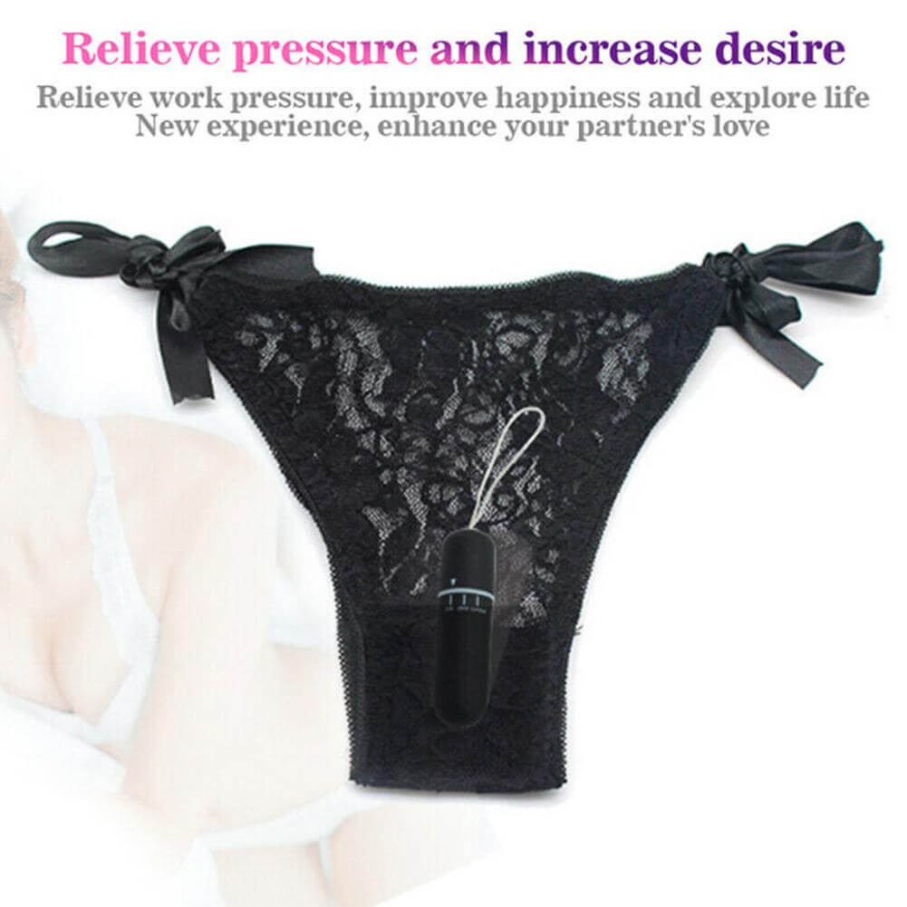 Remote Controlled Lace Vibrator Panties