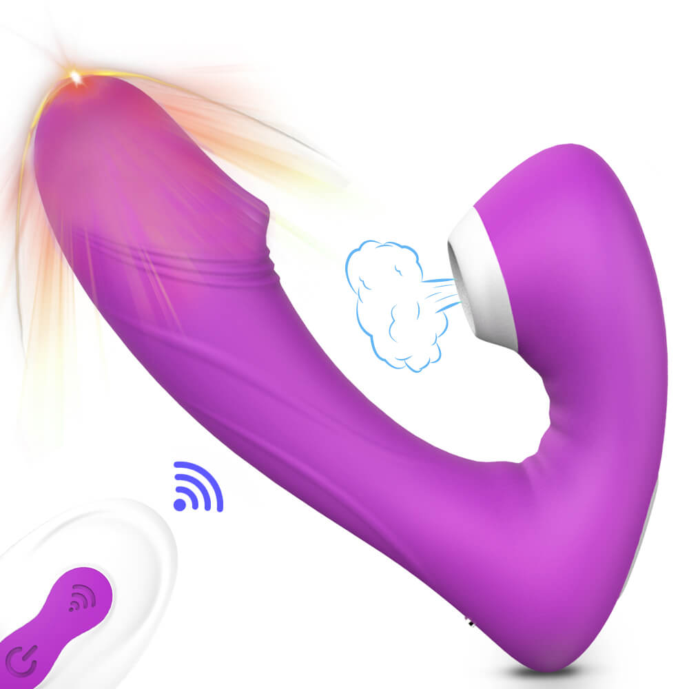 Paula – Remote Clit Sucking G Spot Vibrator