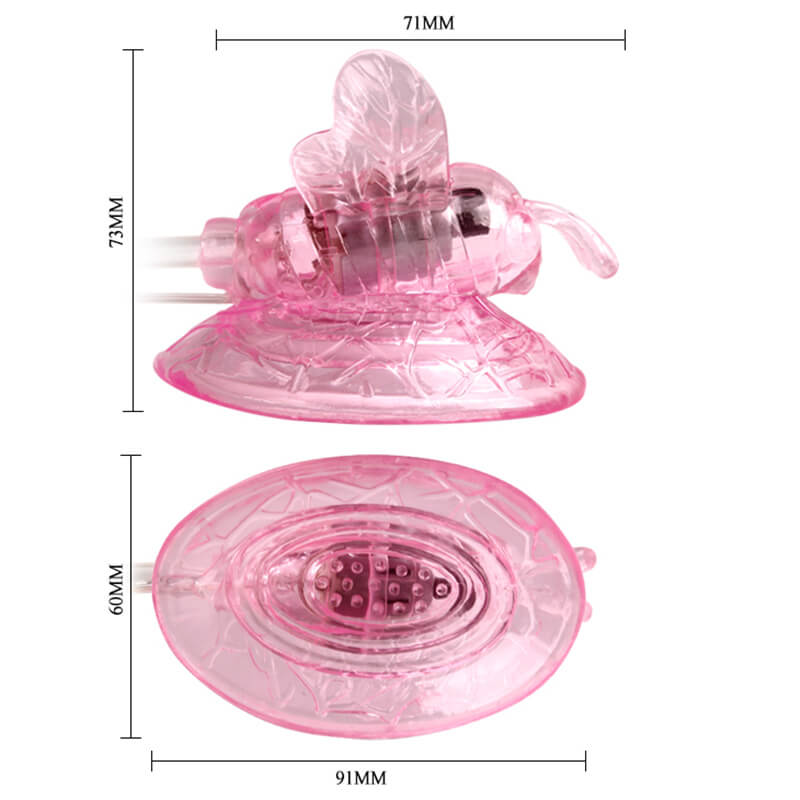 Pink Butterfly Clit Suction Pump