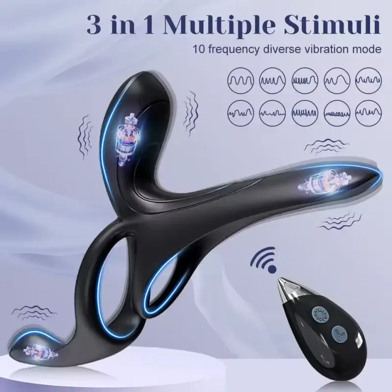 PLEASURE PIVOT App-Controlled Couples Vibrator