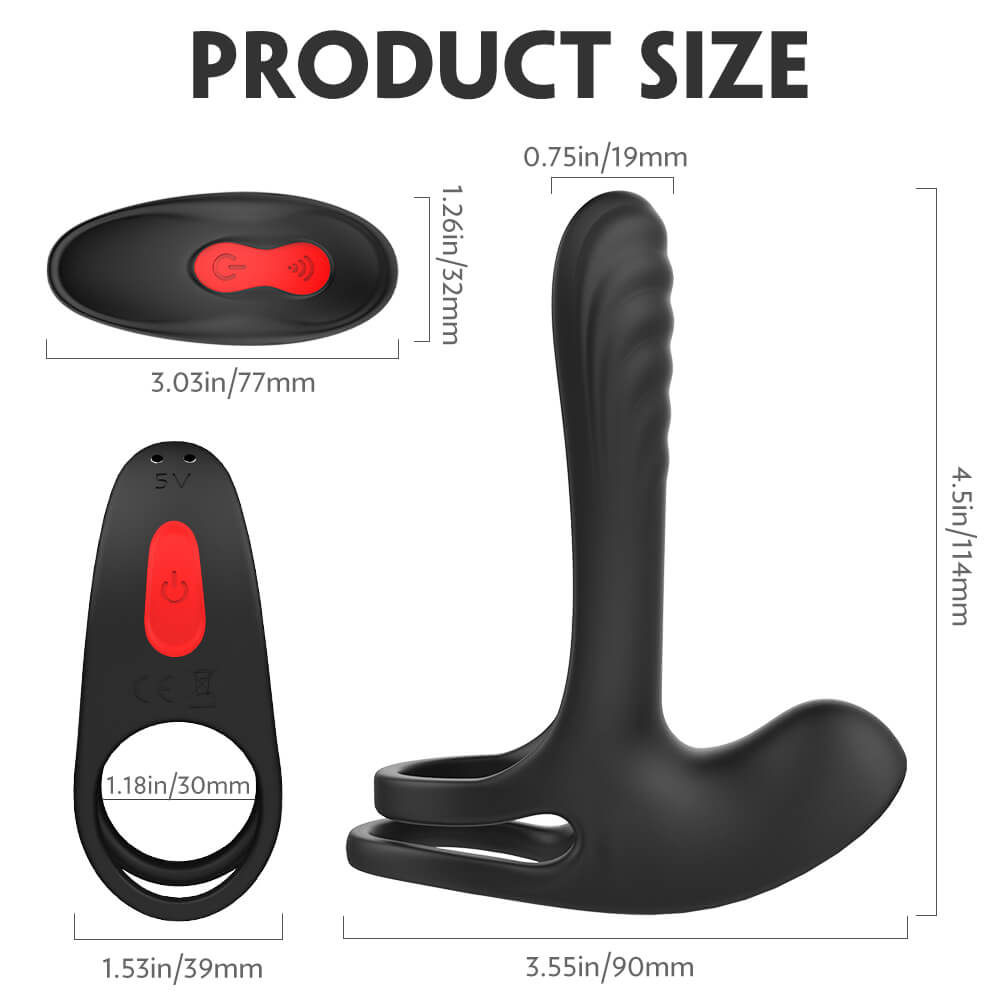 Pulse  C Vibrating Girth Enhancer Penis Sleeve