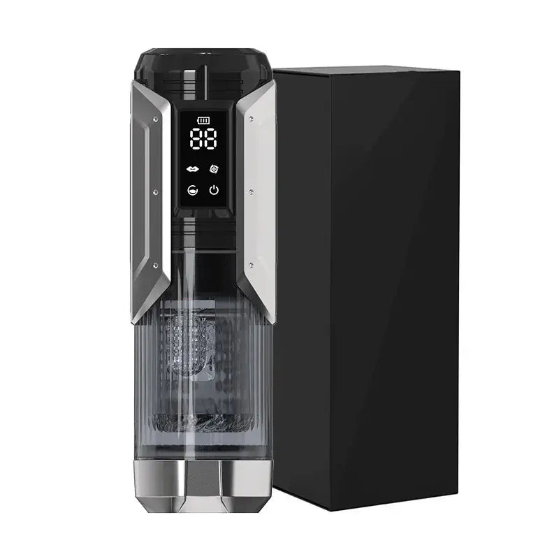 PAPLISS Queen Kendal 7 Vacuum Sucking for Oral Sex LCD display Masturbator for Men