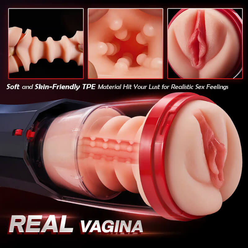 Real Thrust – Realistic Vagina Thrusting & Vibrating BJ Machine