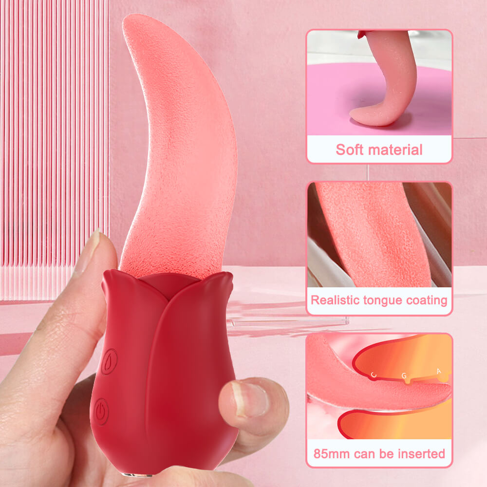 Realistic Tongue Honey Clit Licker with Vivid Wiggle – S5