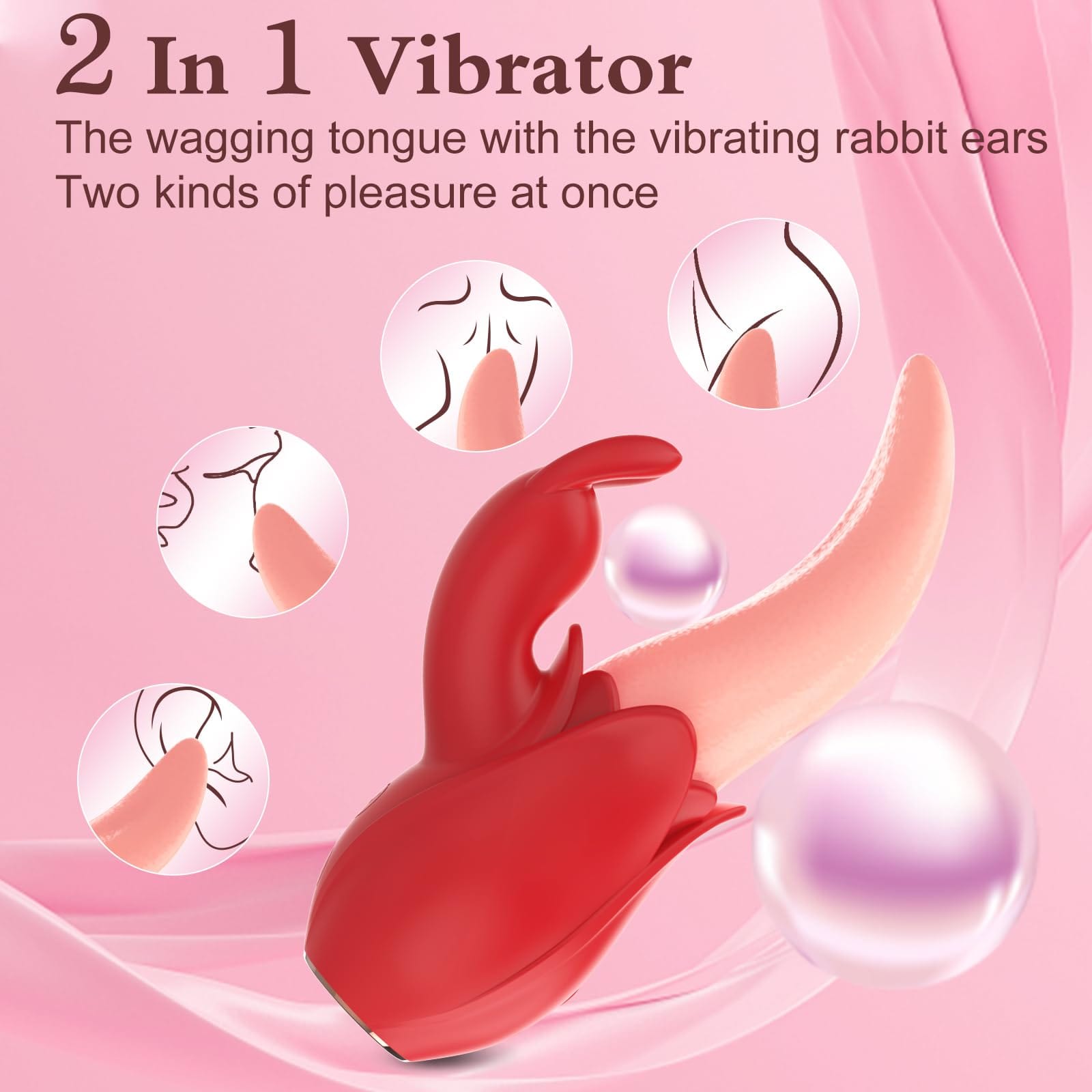 Aroselove - Rose Rabbit Vibrator for Women - Aroselove