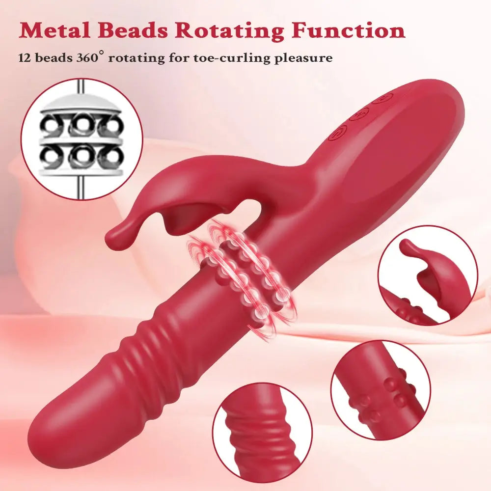RegalRap G Spot Vibrator with Rotating & Clitoral Designs