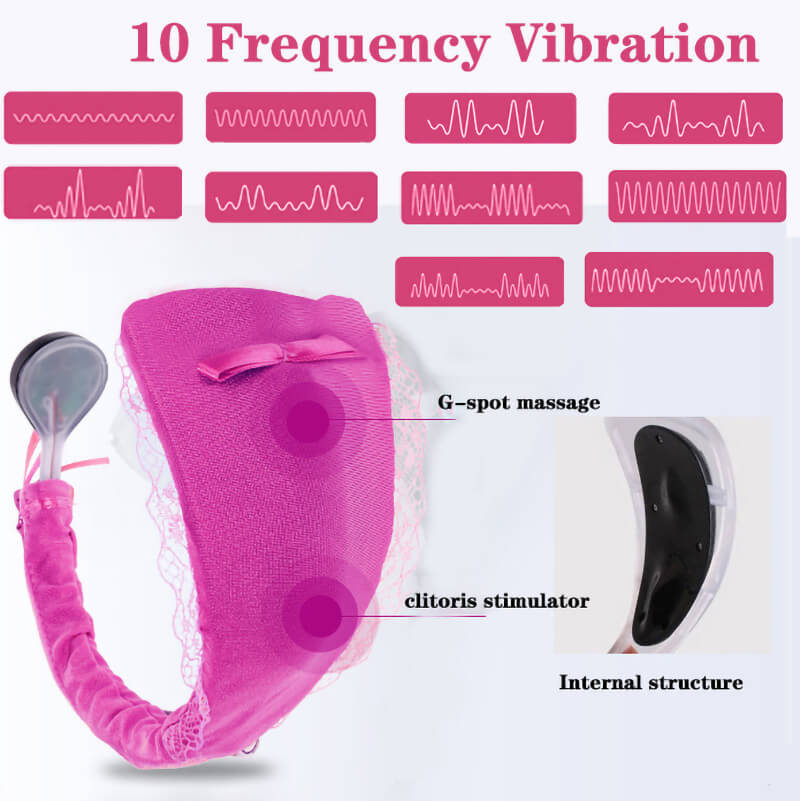 Discreet Remote Control Vibrator Panties