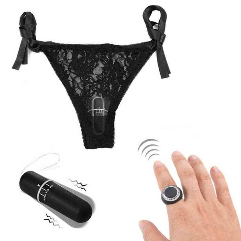 Remote Controlled Lace Vibrator Panties