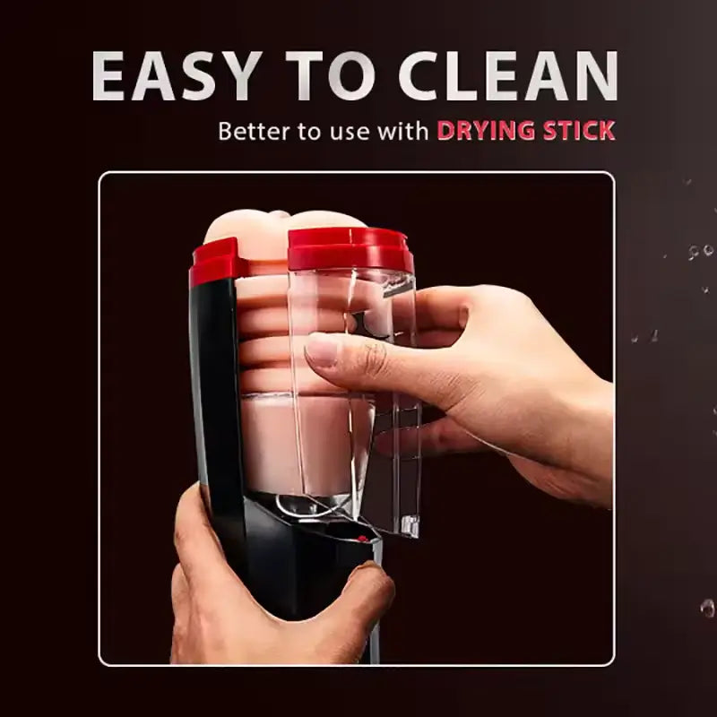 Roka – 5 Thrusting 10 Vibrating Realistic Masturbation Cup