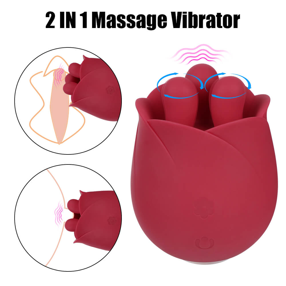 Roselyn – Rotating Rose Toy Vibrator