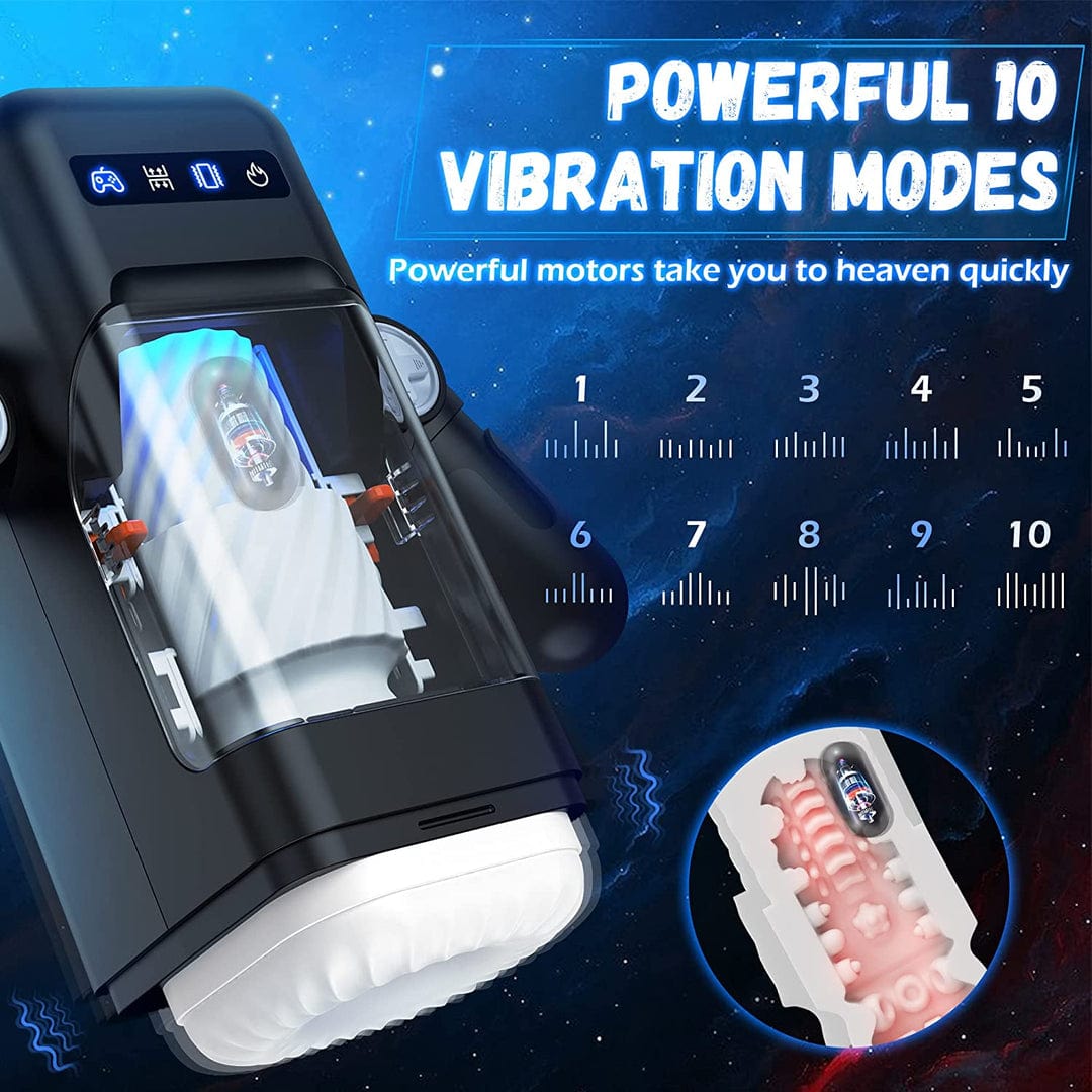 Aroselove - Game cup - Thrust Vibration Masturbator With Heating Function - Aroselove