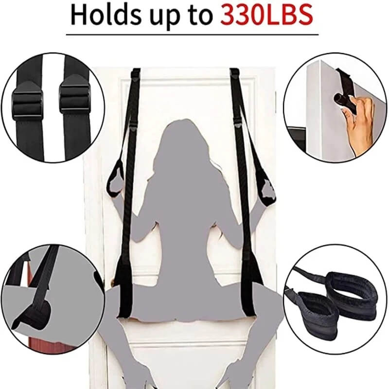 Soft Adjustable Red Sex Swing