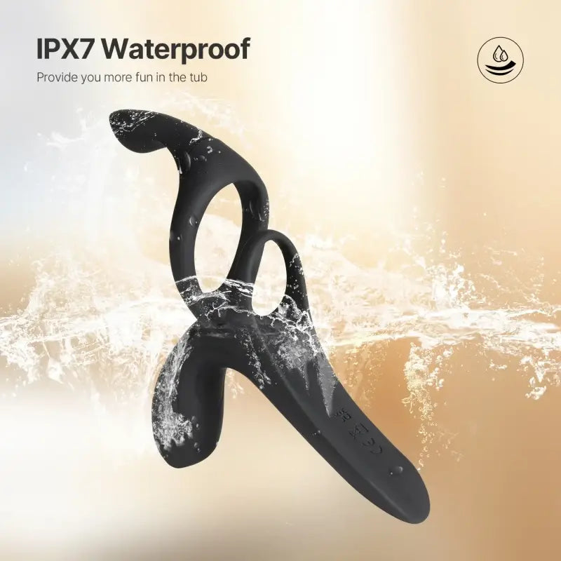 Sonic  C Vibrating 3 in 1 Penis Ring