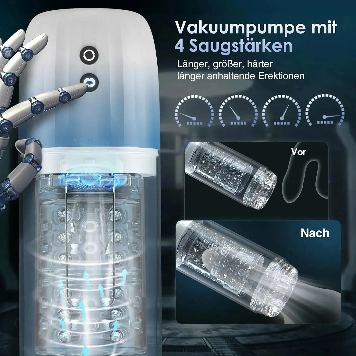 SpaMaster – Water Spa Rotating Male Masturbator With Tongue