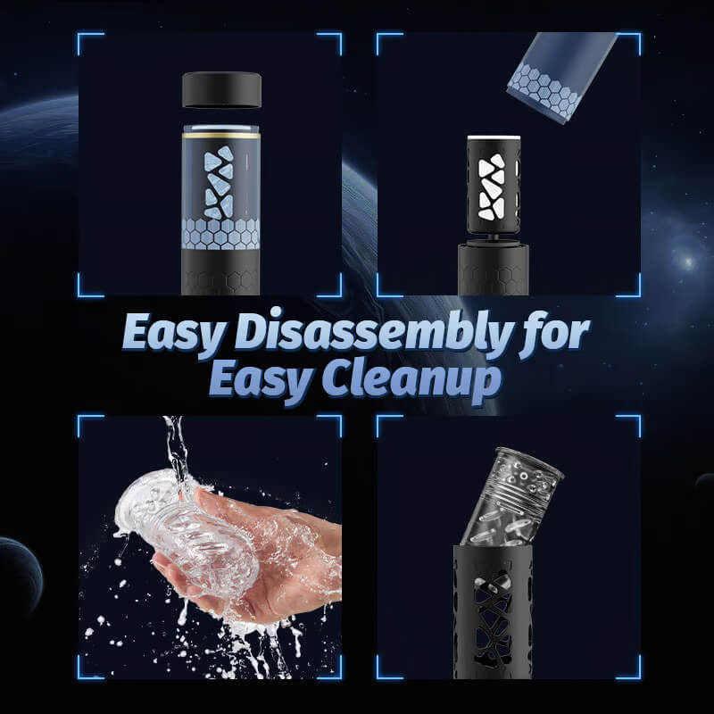 Spinner – Auto 420 Strokes/m Hands Free Thrusting Rotating Blowjob Machine