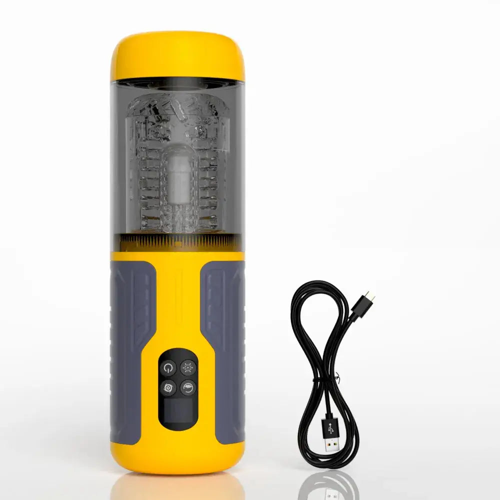 TREK|Dual Stimulation Thrusting and Rotating Vibrating Male Msturbation Toy