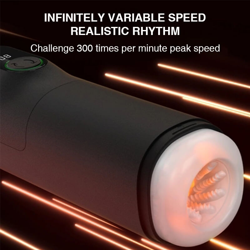 TRYFUN BLACK HOLE PRO RETRACTABLE ELECTRIC MASTURBATION CUP