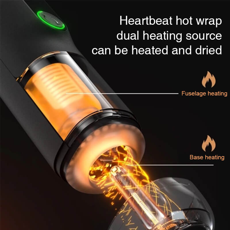 TRYFUN BLACK HOLE PRO RETRACTABLE ELECTRIC MASTURBATION CUP