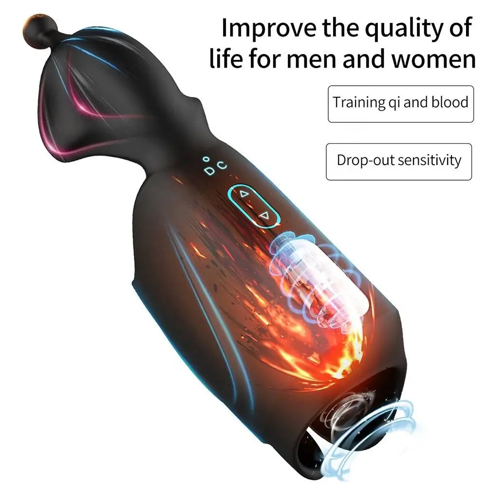 Heated Vibrating Penis Tip F-Spot Massager