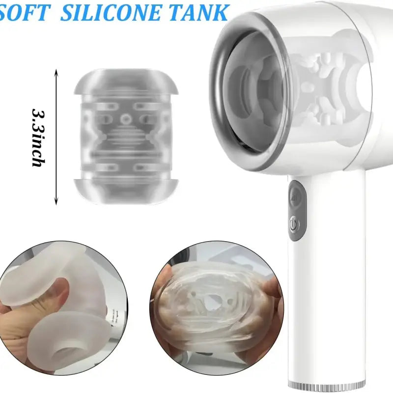 Trevor – 3 Thrusting Sucking Handheld Automatic Male Masturbator