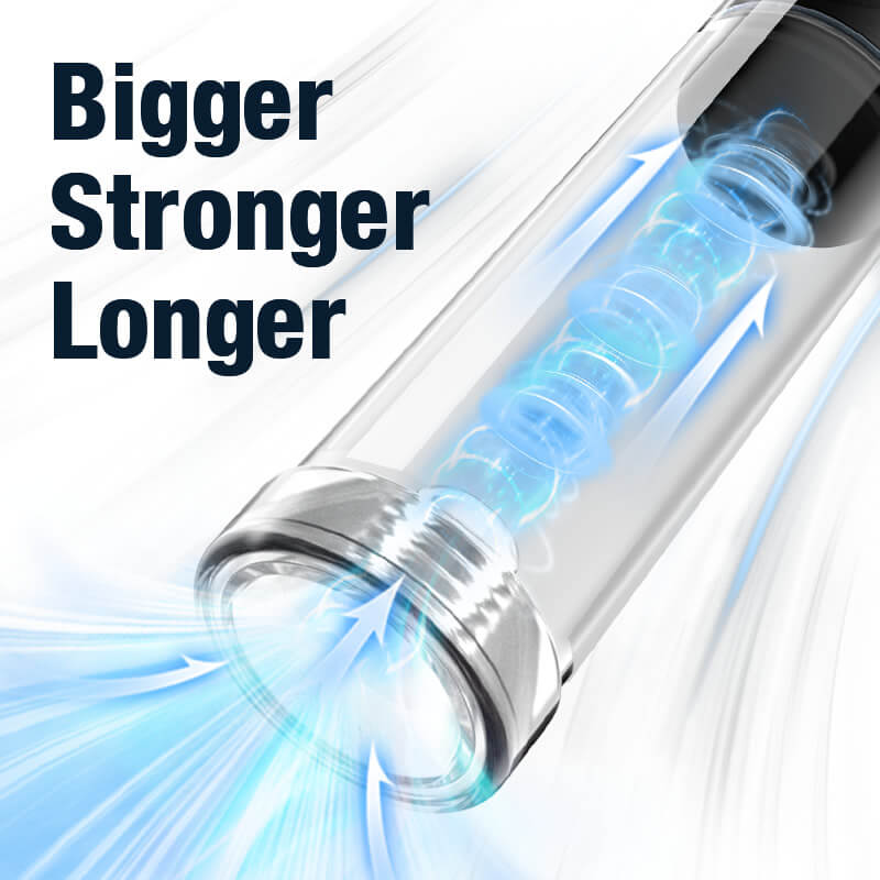 Typhoon Automatic 2 Suction Modes Vacuum Penis Pump LCD