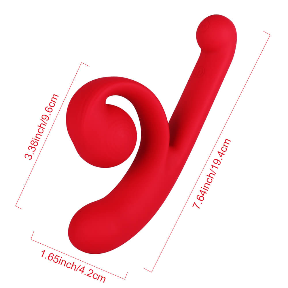 4 in 1 Snail Dual Stimulation Vibrator for Woman’s Clitoris and G-Spot