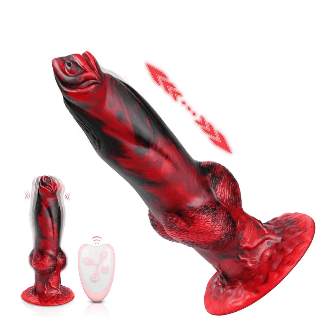 Wanda’s Dream 8 Thrusting&Vibrating&Swing Heating Big Dildo 7.3 Inch