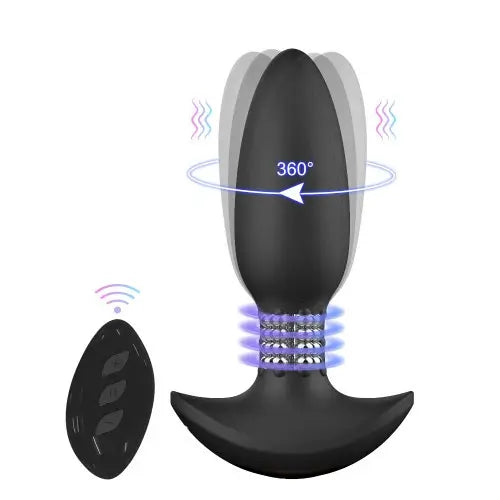 Whirl  C Vibrating Rotating Prostate Massager