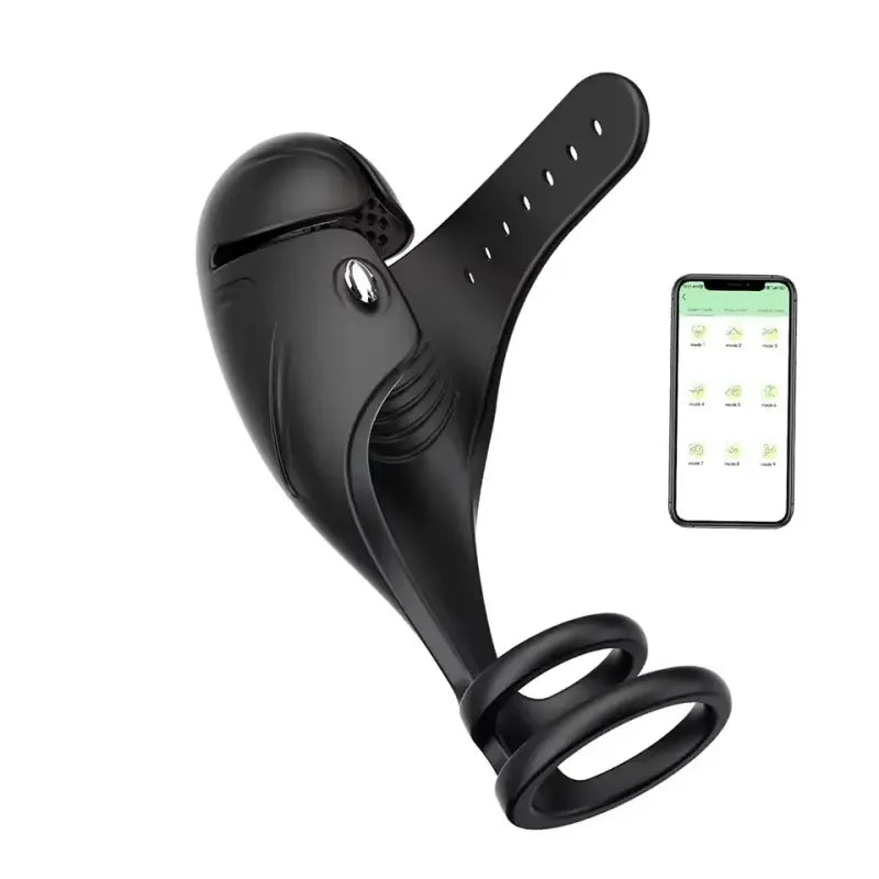 Wild Mustang Triple Motor 7 Vibrating Penis Vibrators For Intense Glans Stimulation