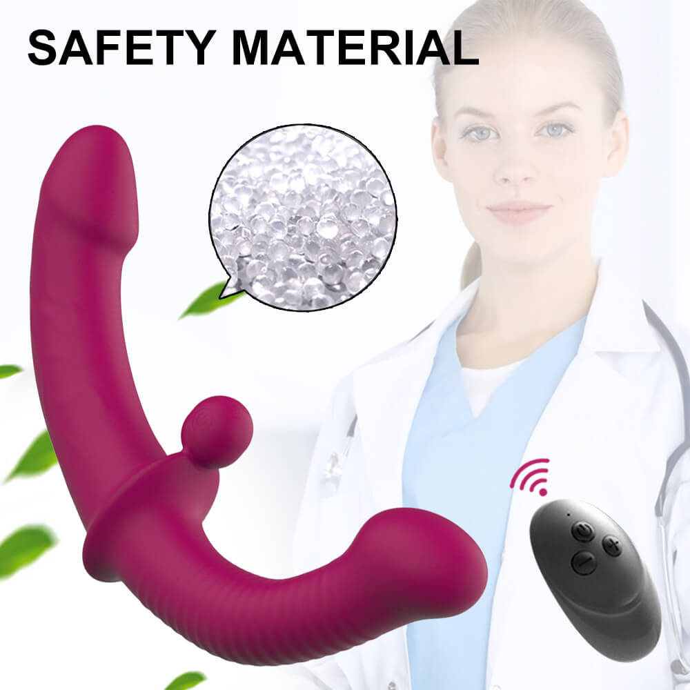 Wyrm – 10 Inch Double Dildo with Clit Stimulator Ball