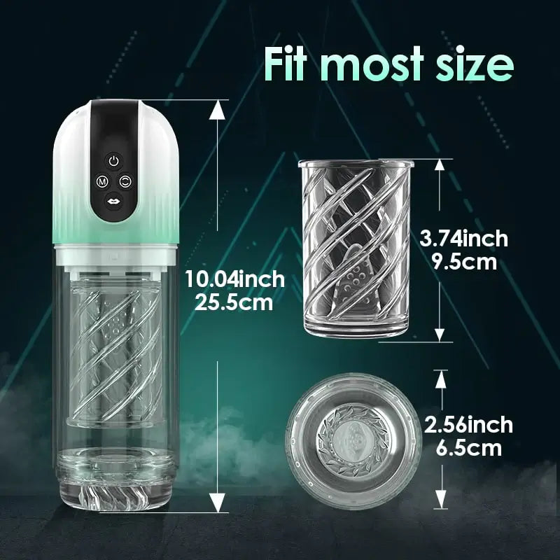 XR2 Plus Blowjob Machine Tongue Licking Rotating Sucking Waterproof