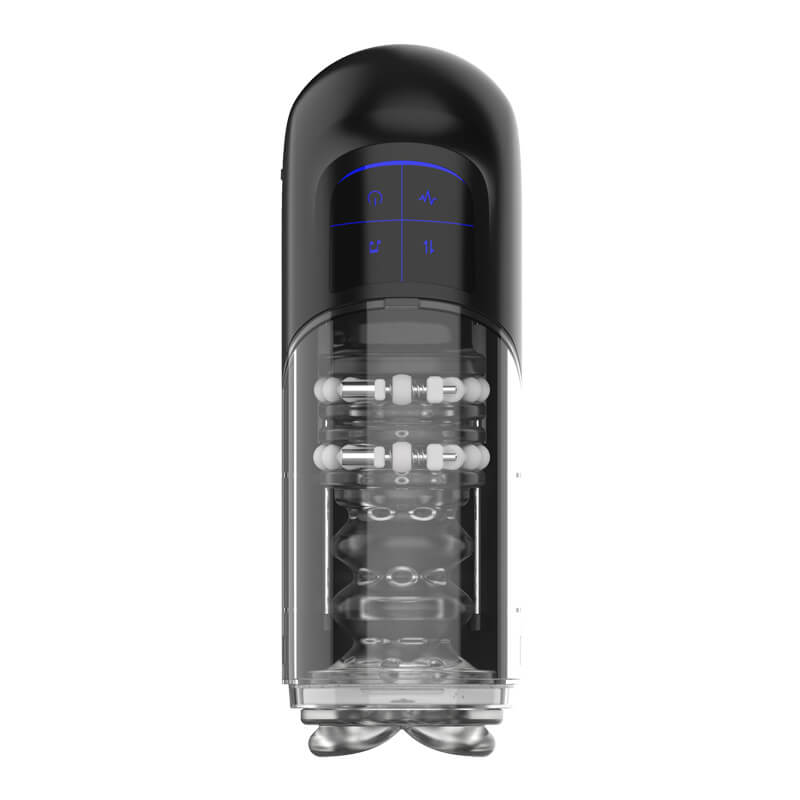 XT12 Waterproof Stroker Thrusting Vibrating Fast Charging