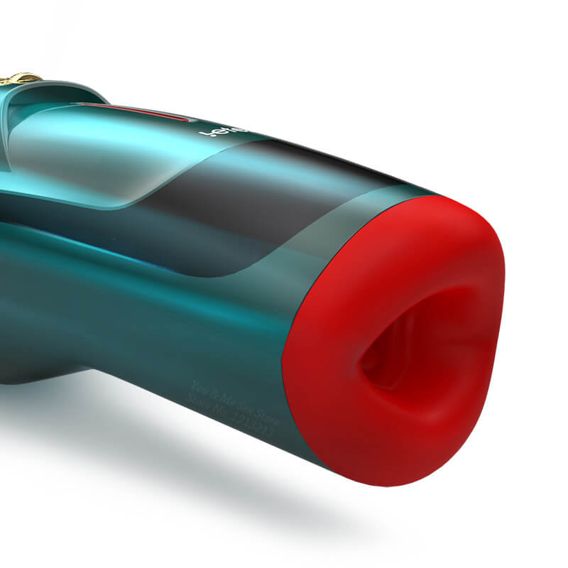 XV9 Penis Stimulator 6 Adjustable Vibrating Stroking Fast Heating Voice Function