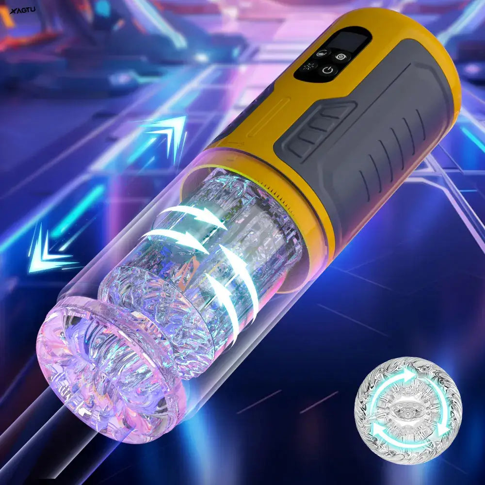 Zesty – Vibrating Thrusting & Rotating Automatic Male Masturbator