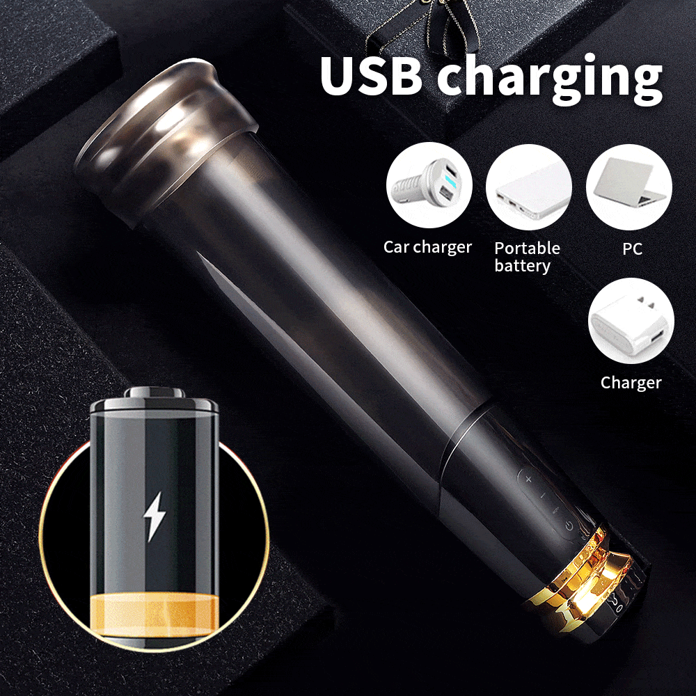 Aroselove - Electric Penis Enlargement Male Masturbation Cup Water Bath Air Vacuum Pump - Aroselove
