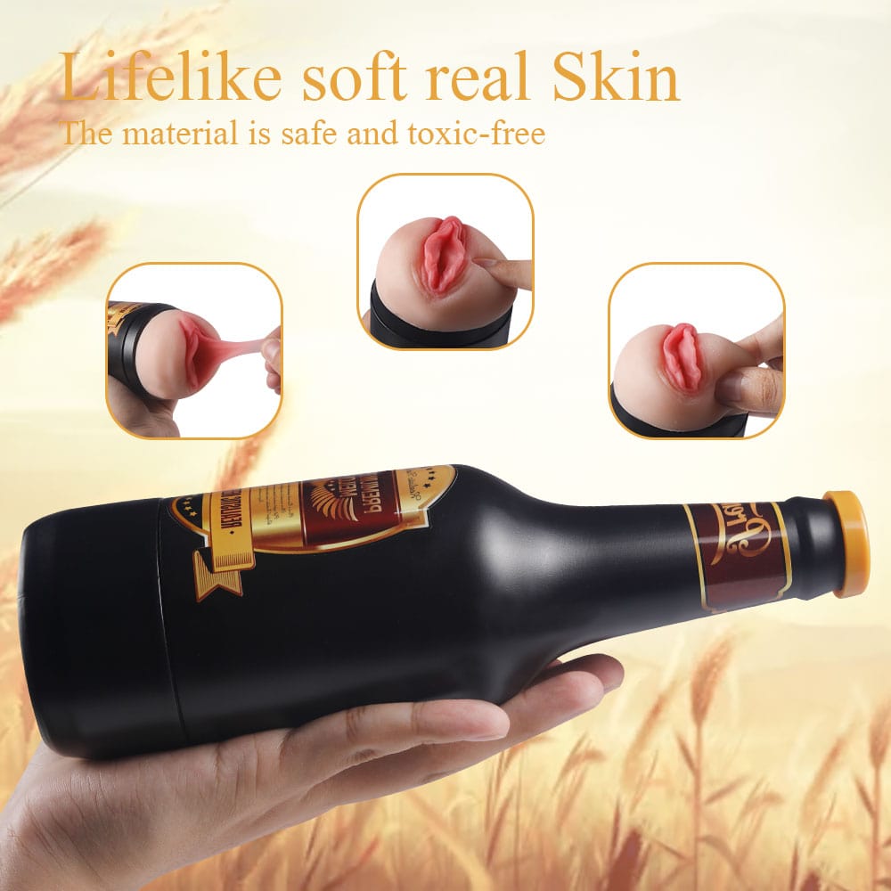 Aroselove - Male Masturbator Erotic Toy Portable Beer Bottle - Aroselove