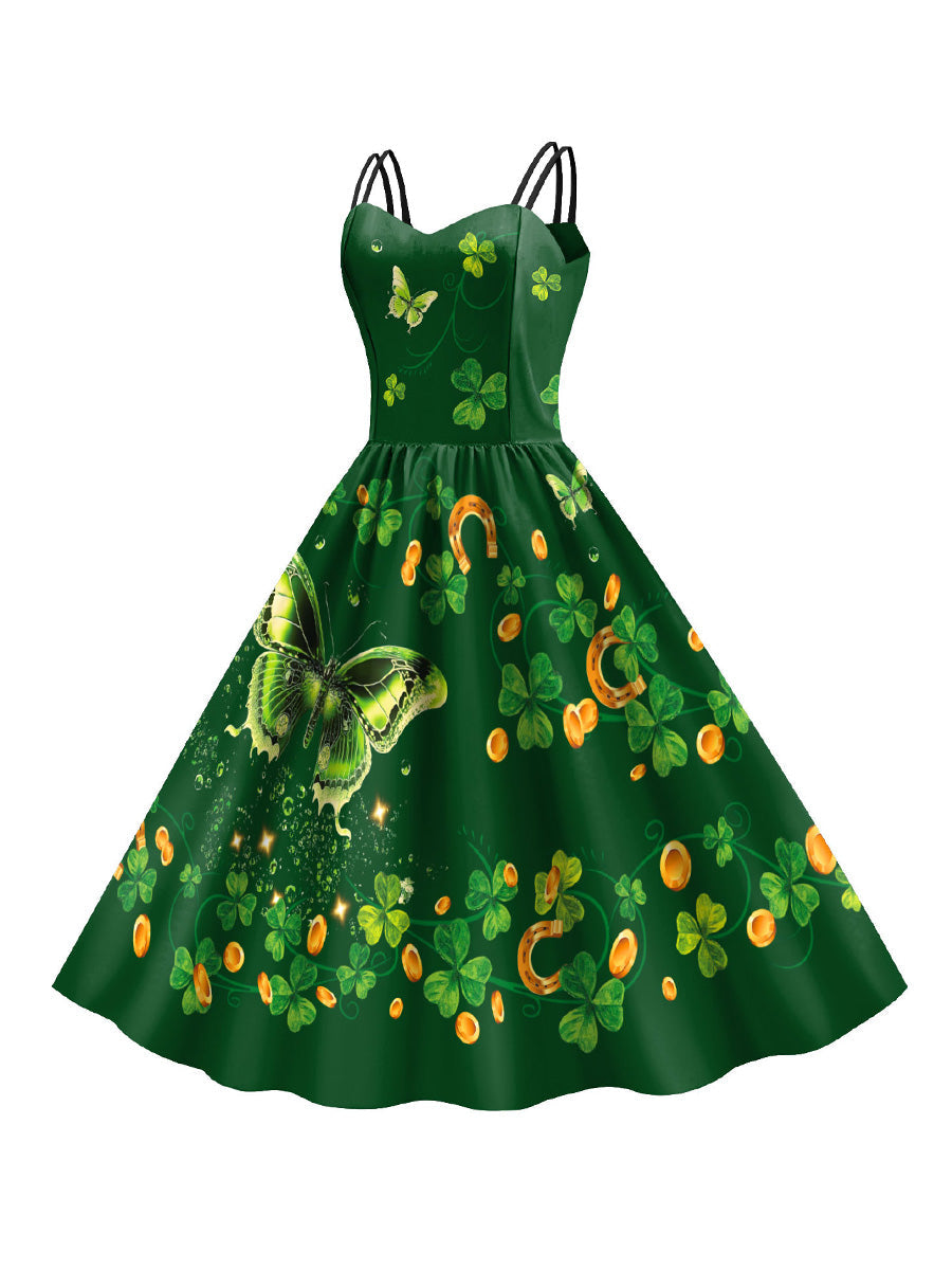 Sexy Clover Leprechaun Dress