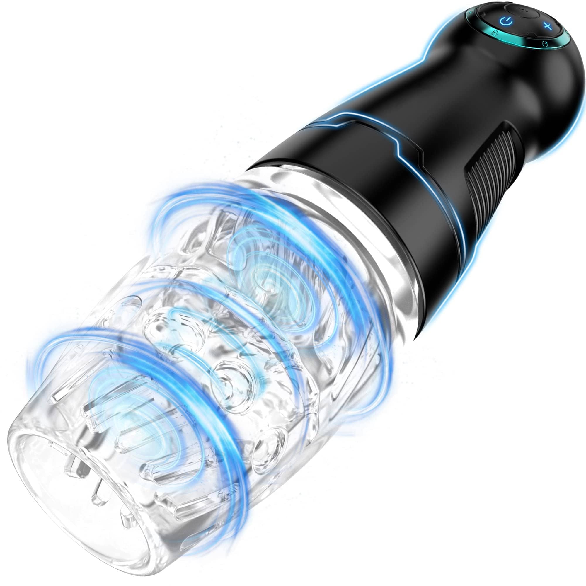 Aroselove - Rebecca 1.0 Male Masturbator Male Masturbators Cup With 4 Rotation & 3 Speed Modes - Aroselove