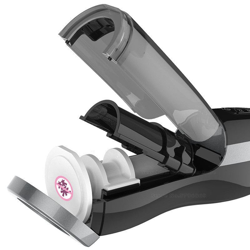 Aroselove - Heating Piston Airplane Cup Men's Electric Telescopic Full-automatic Masturbator - Aroselove