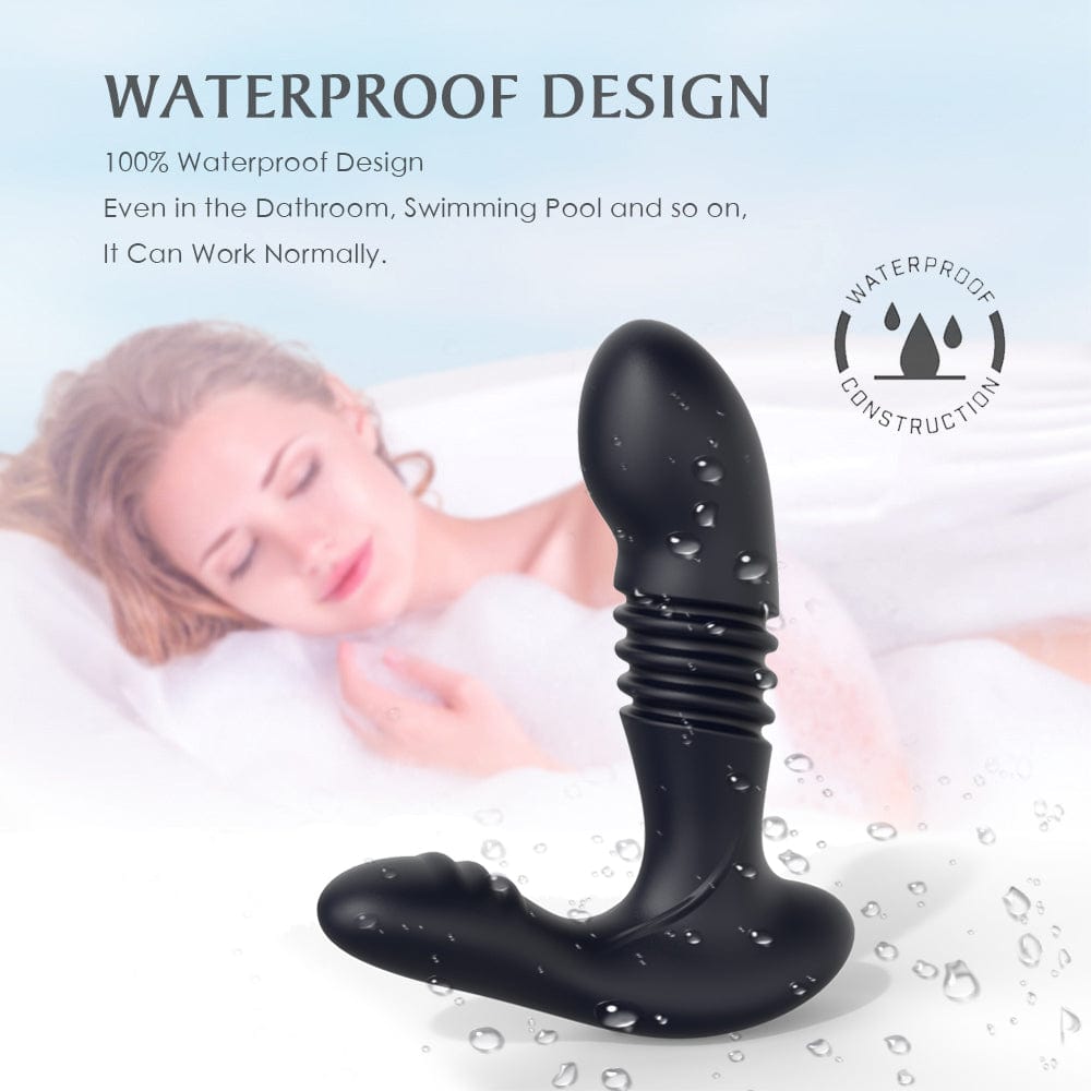 Aroselove - Men's Retractable Prostate Anal Plug G-point Stick Vibrator - Aroselove