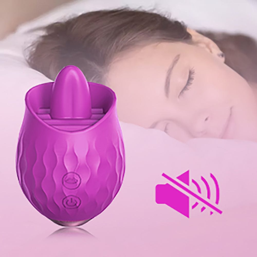 Aroselove -Rose Toy Vibrator For Wome Clitoral Tongue Licking Vibrator - Aroselove
