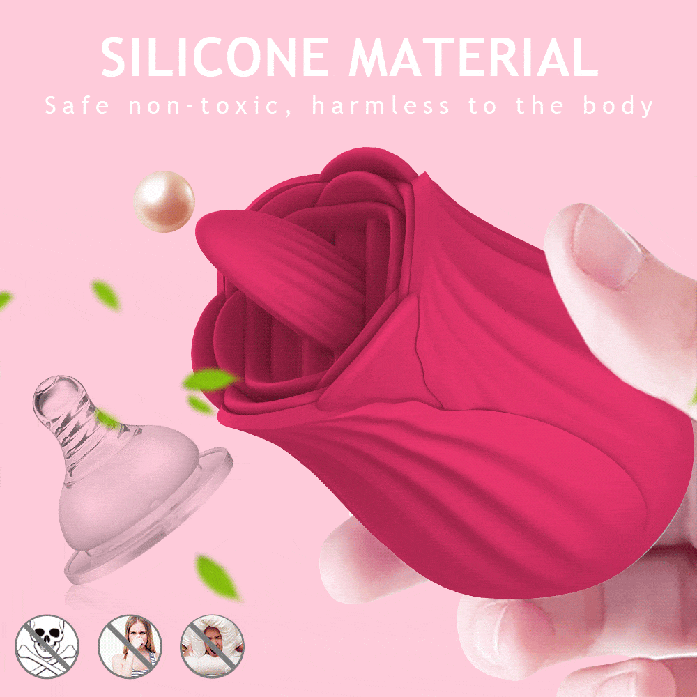 Aroselove - New Rose Tongue-licking Vibrator - Aroselove