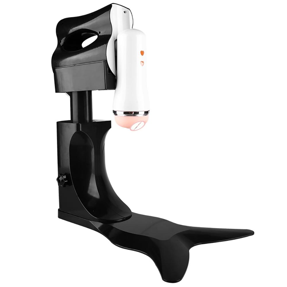 Aroselove - Male Masturbator Male Electric Handsfree Cup Aircraft Appliance Pocket Toy Funny Erotic Male Realistic Cat Wide Angle Adjustment for More Poses - Aroselove