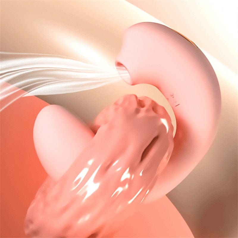 Aroselove - Sucking Jump Egg Bomb Female Masturbation Device Wearing Vibration Rods - Aroselove
