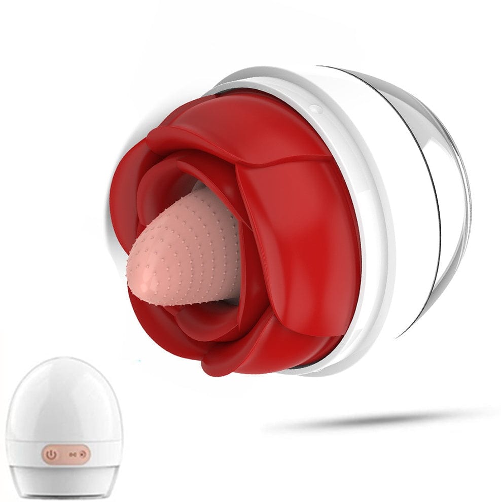 Aroselove - Rose Tongue Egg Tongue-licking Clitorial Stimulator - Aroselove