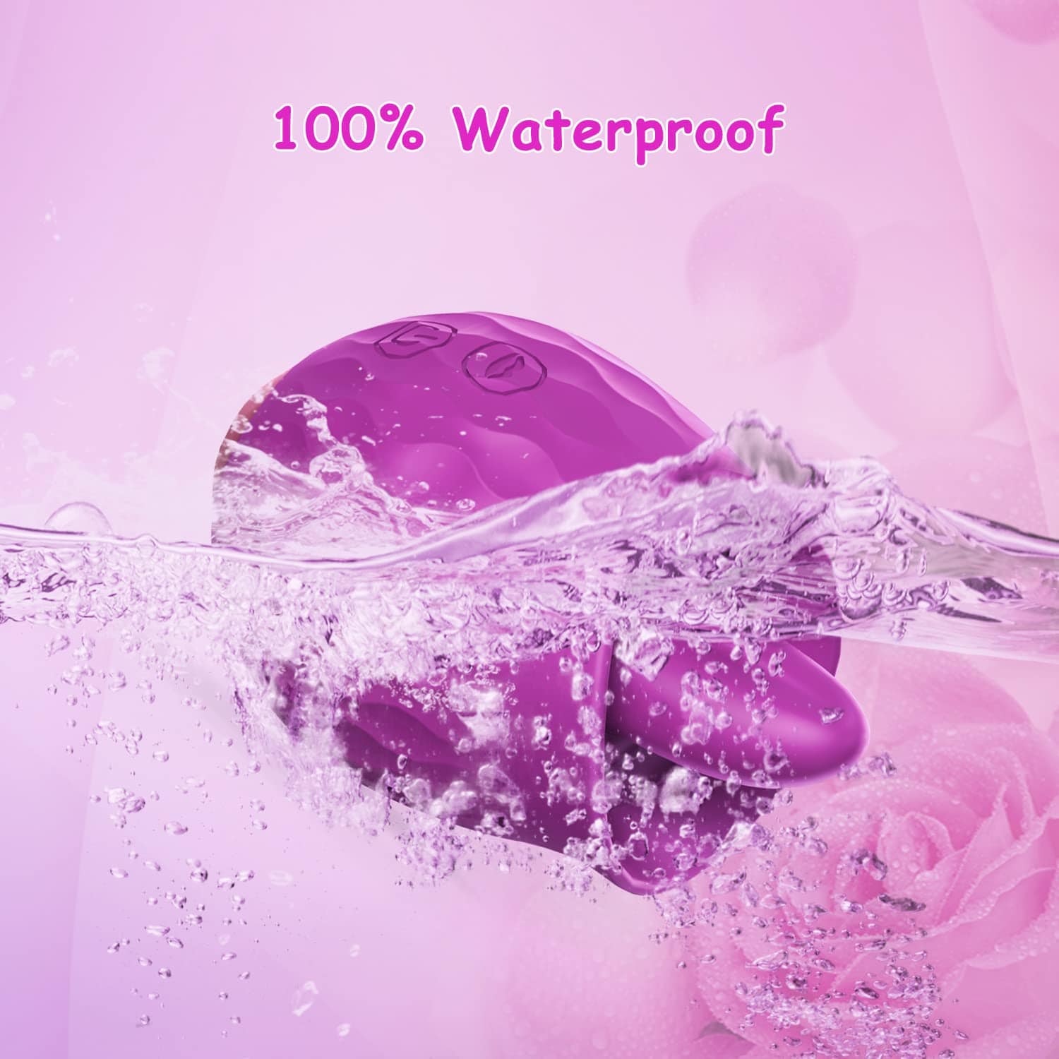Aroselove -Rose Toy Vibrator For Wome Clitoral Tongue Licking Vibrator - Aroselove