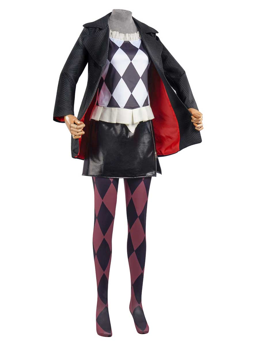 Harley Girl Black Coat Full Set